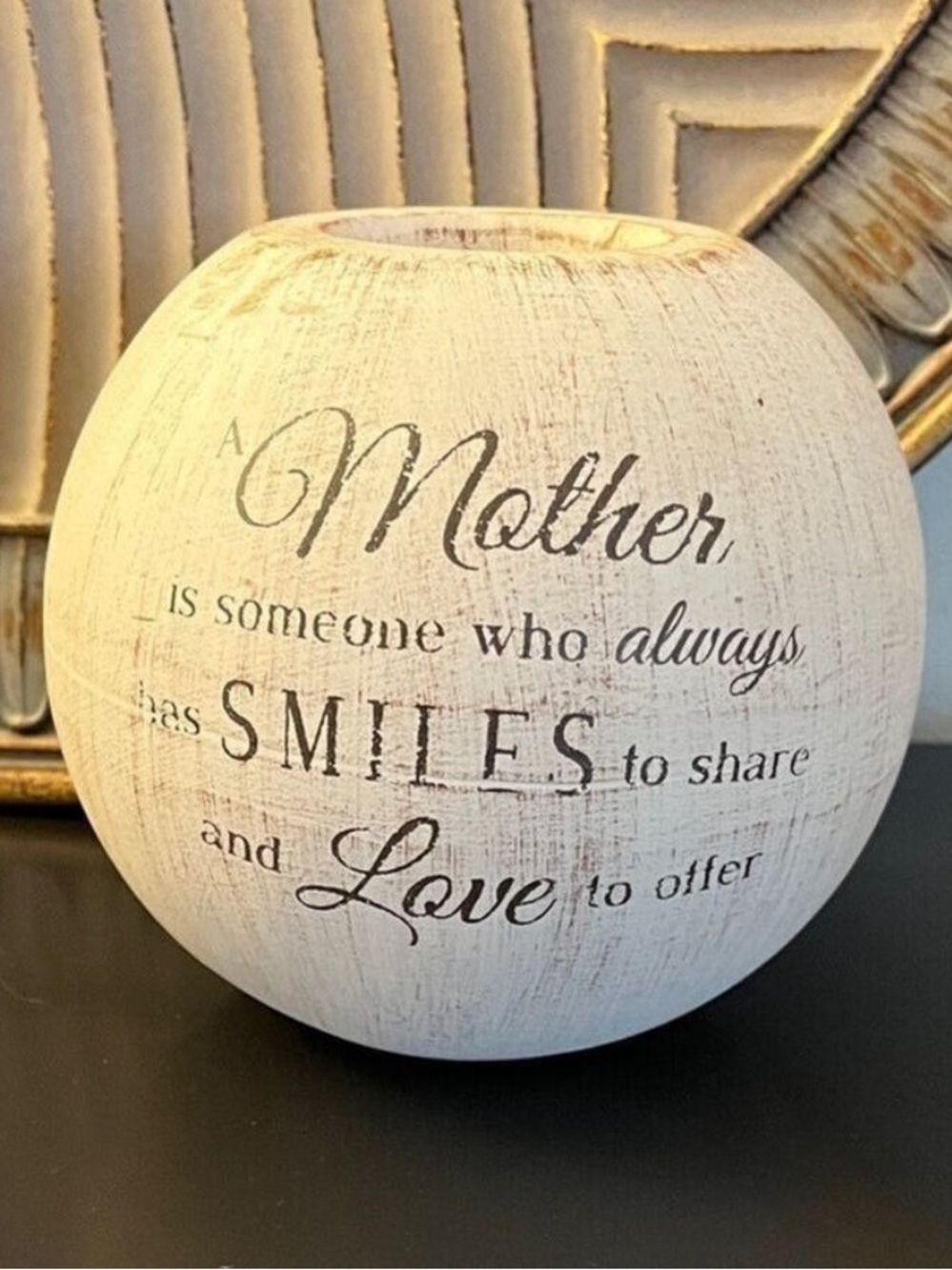 🛍️3/$30 Or 2/$20 🛍️ Ceramic Tea Light Candle Holder for Mother, Mother’s Day